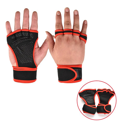 Paris Fine Leather Unisex Weightlifting Training Gloves