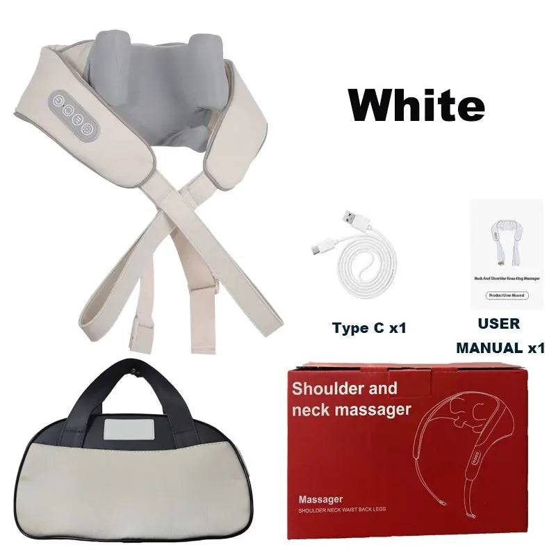 Kulti Electric Neck And Back Wireless Massager Shawl