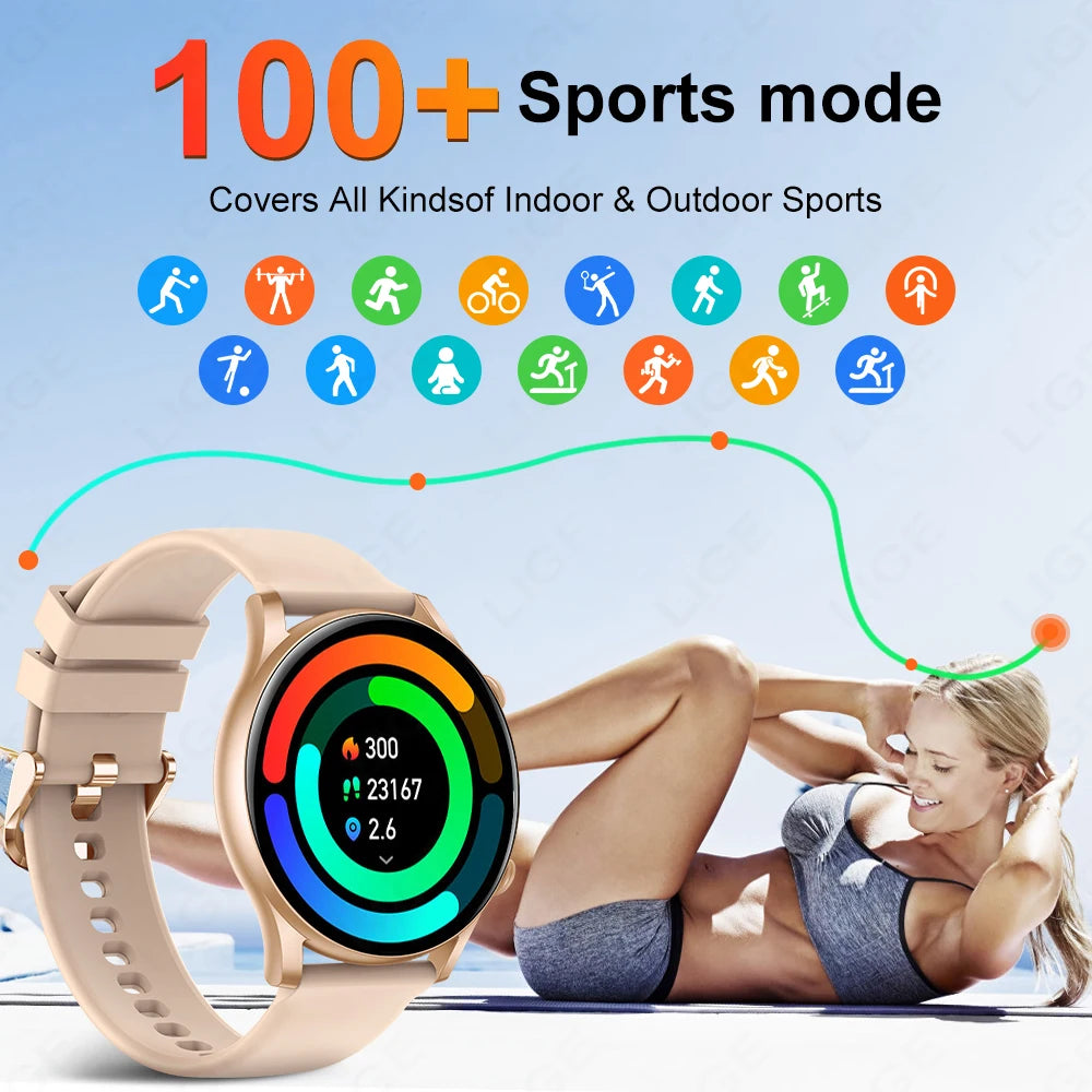 LIGE Woman's Sport Smart Watch