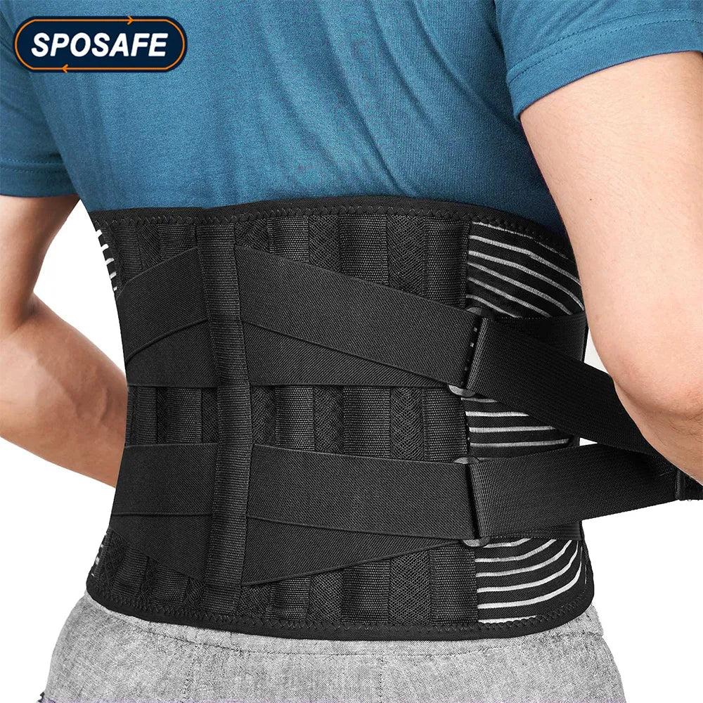 Sposafe Sports Adjustable Lumbar Back Brace