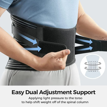 Sposafe Sports Adjustable Lumbar Back Brace