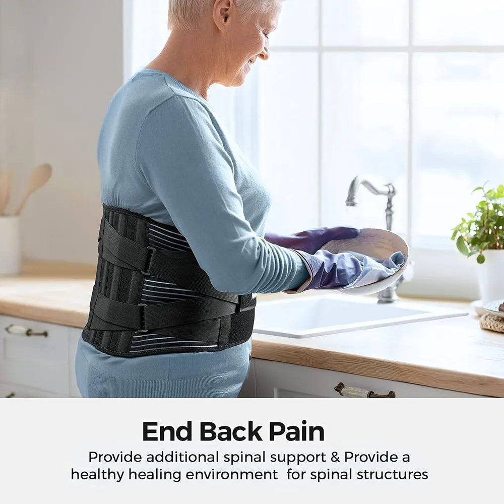 Sposafe Sports Adjustable Lumbar Back Brace