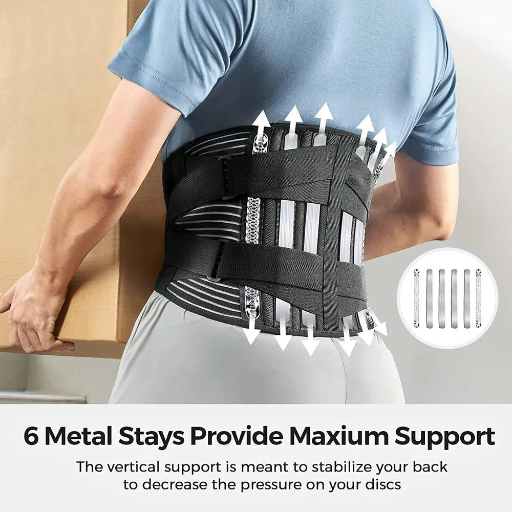 Sposafe Sports Adjustable Lumbar Back Brace