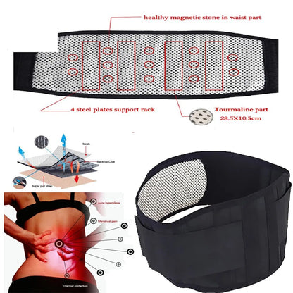 VOREK Tourmaline Self-heating Magnetic Therapy Belt