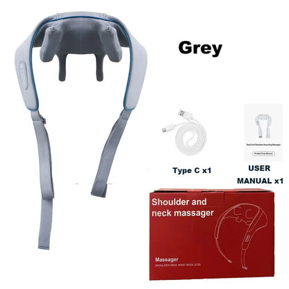 Kulti Electric Neck And Back Wireless Massager Shawl