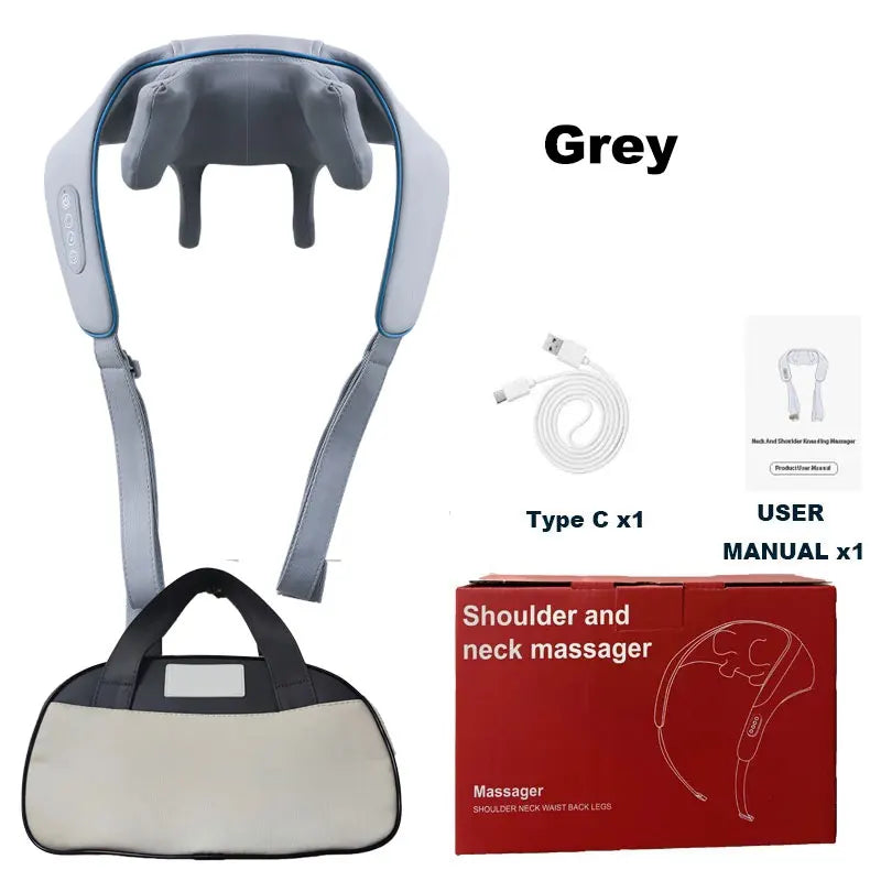 Kulti Electric Neck And Back Wireless Massager Shawl