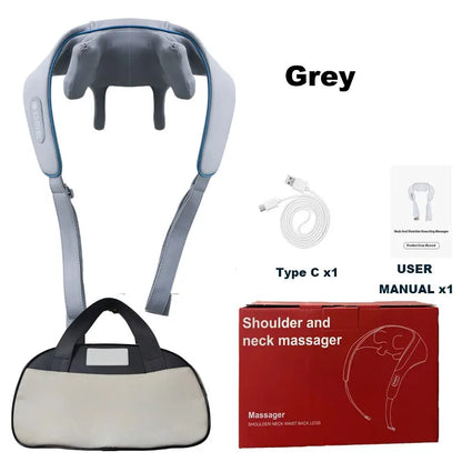 Kulti Electric Neck And Back Wireless Massager Shawl